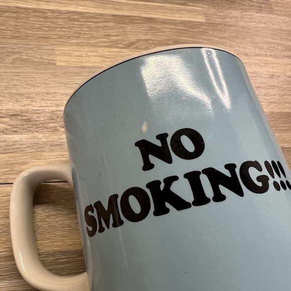 VTG 1978 Garfield No Smoking Coffee Mug Jim Davis Enesco Broken - 1S572 - Picture 3 of 5